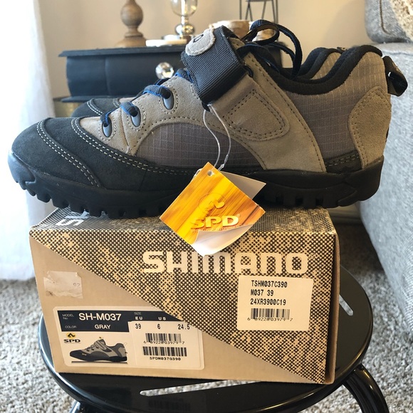 Nwt Shimano mountain cycling shoes. Gray color SH-M037 - Picture 4 of 14